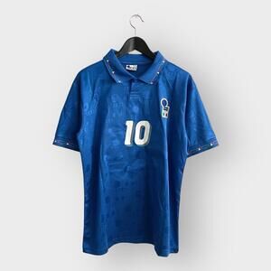 Italy 1994 World Cup retro Home Jersey, R. Baggio #10 Size L